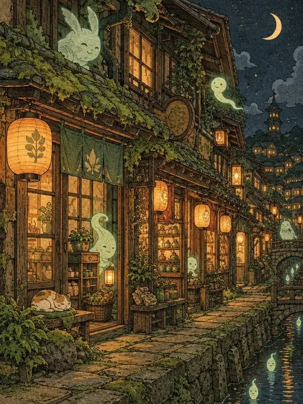 妖怪町漫画封面