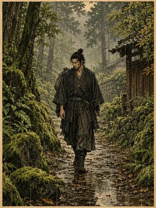 剑客浪人传漫画封面